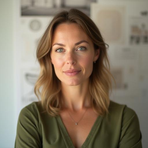 Portrett av Anne Eriksen, Interiørdesigner